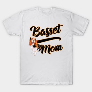 Basset Mom! Especially For Basset Hound Dog Moms! T-Shirt